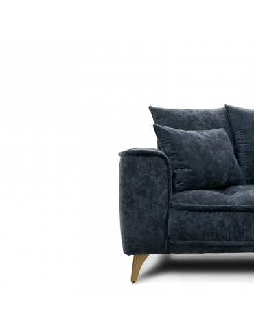 stylowa sofa nierozkładana 3 osobowa Belavio - Befame - Meble Empir