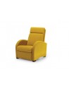 żółty Fotel z funkcją relaks Vergo - Unimebel - Meble Empir