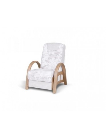 klasyczny fotel Oliwia H z drewnianym oparciem - Unimebel - Meble Empir
