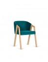 Ergonomiczne Krzesło tapicerowane do jadalni Aires - Paged - Empir 01