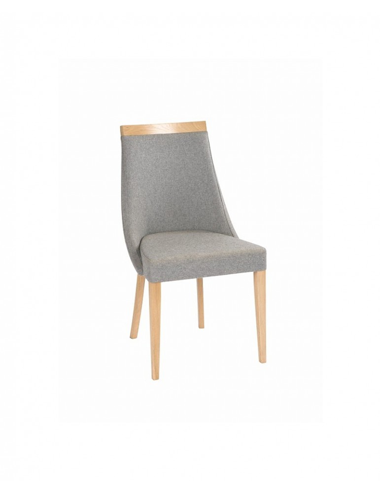 Gustowne Krzesło tapicerowane szare Swing - BUK - Paged - Empir 01