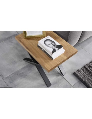 Szafka nocna stolik pomocnik Simple - Remo - blat drewniany - salon meblowy empir 02