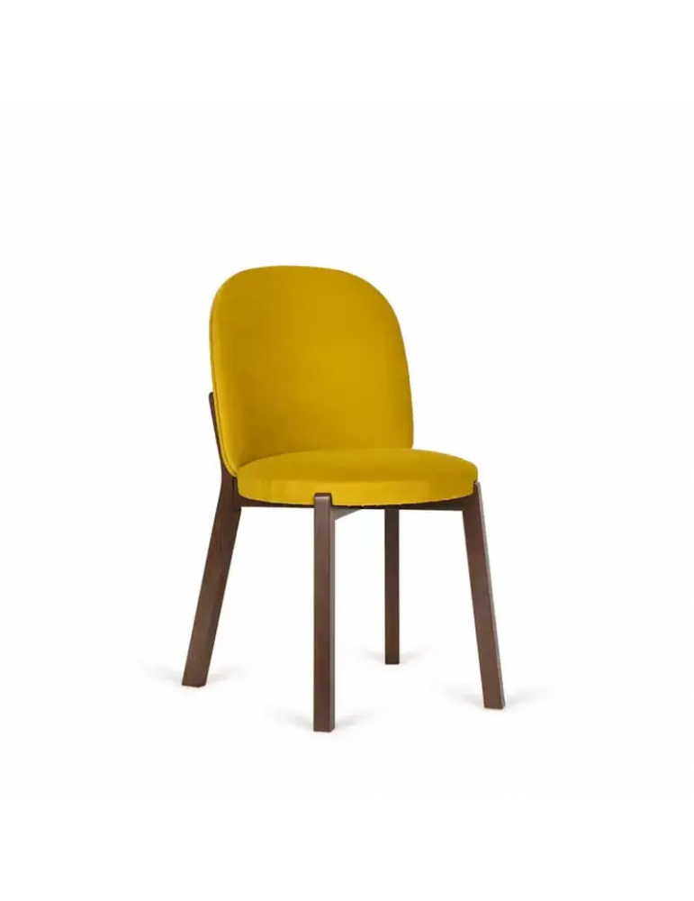 żółte Krzesło Dot dąb - Paged - Meble Empir