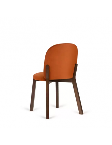 pomarańczowe Krzesło Dot dąb - Paged - Meble Empir